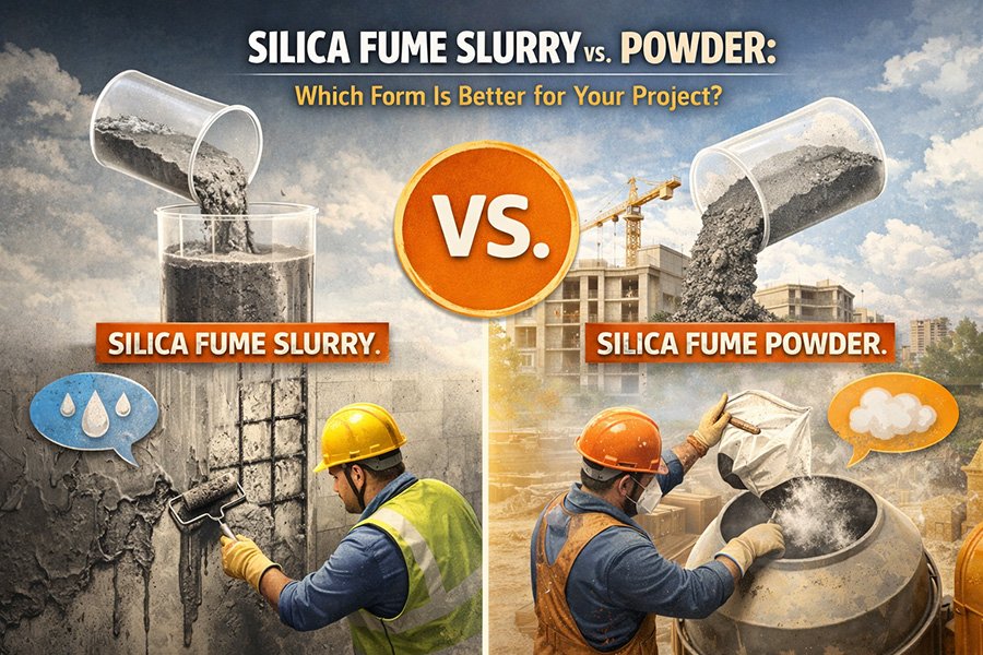 Silica Fume Slurry vs. Silica Fume Powder