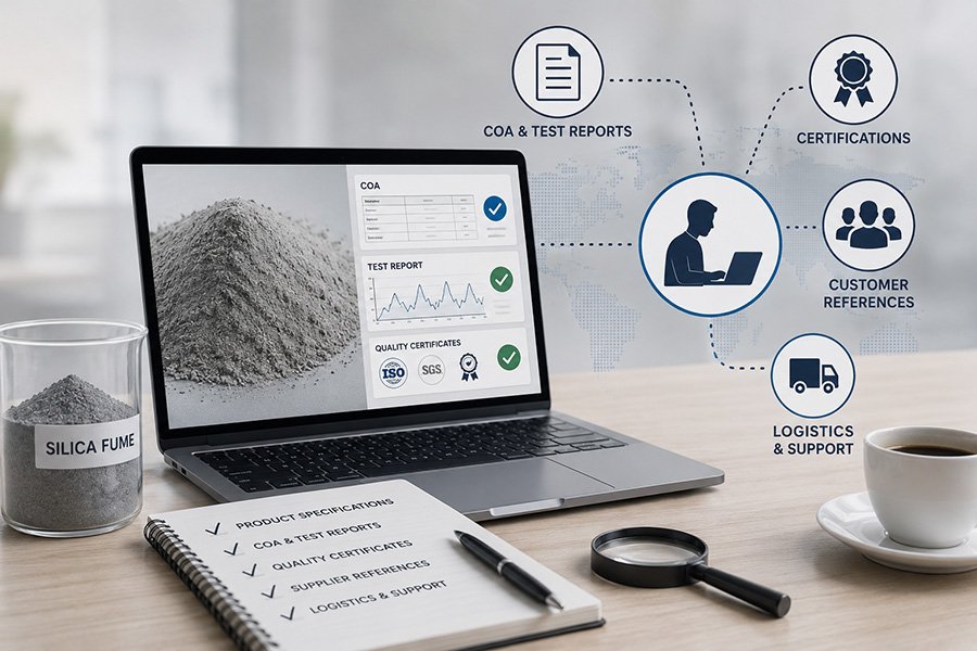How to Evaluate the Quality of a Silica Fume Supplier Without Visiting the Factory?