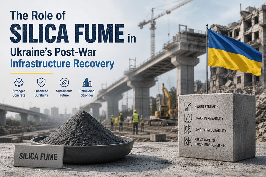 The Role of Silica Fume in Ukraine’s Post-War Infrastructure Recovery