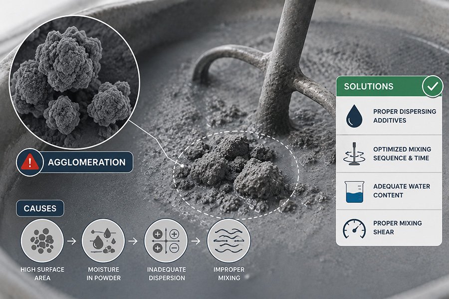 Why Is My Silica Fume Agglomerating