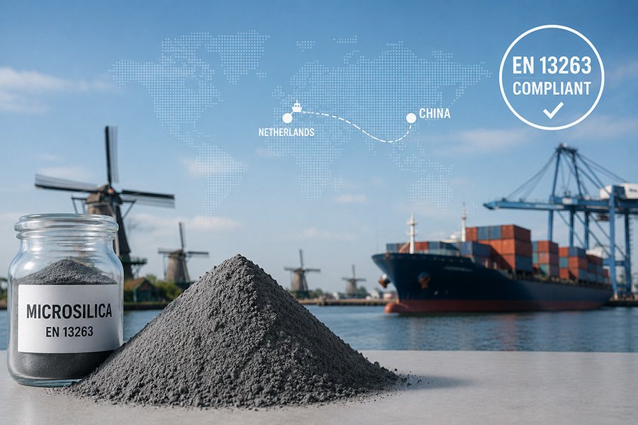 Microsilica for the Netherlands